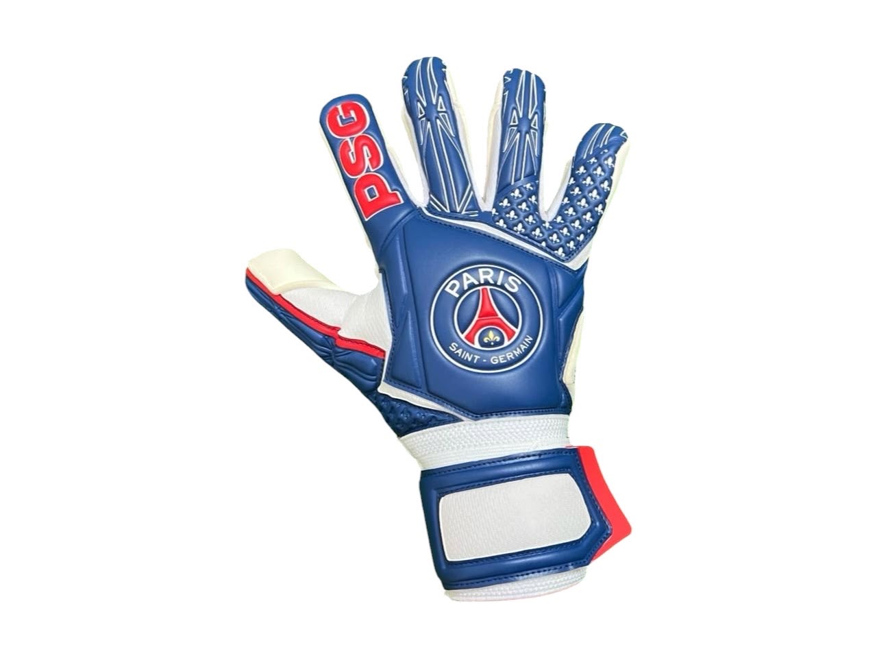 Gant Paris Saint-Germain bleu, blanc et rouge avec motifs parisiens